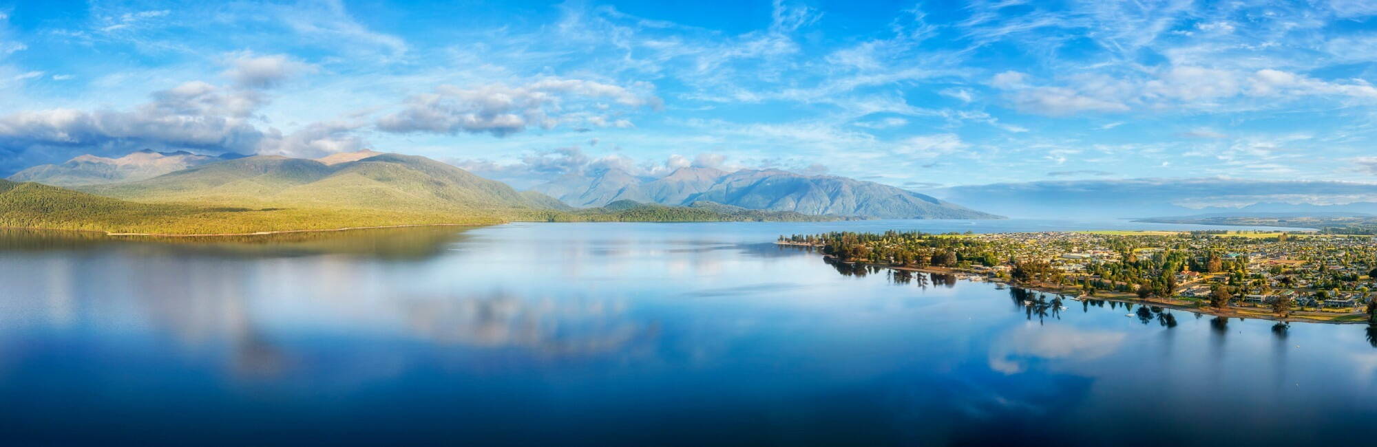 Lake and Mountains